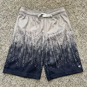 Kids Carter's Gray & Blue shorts